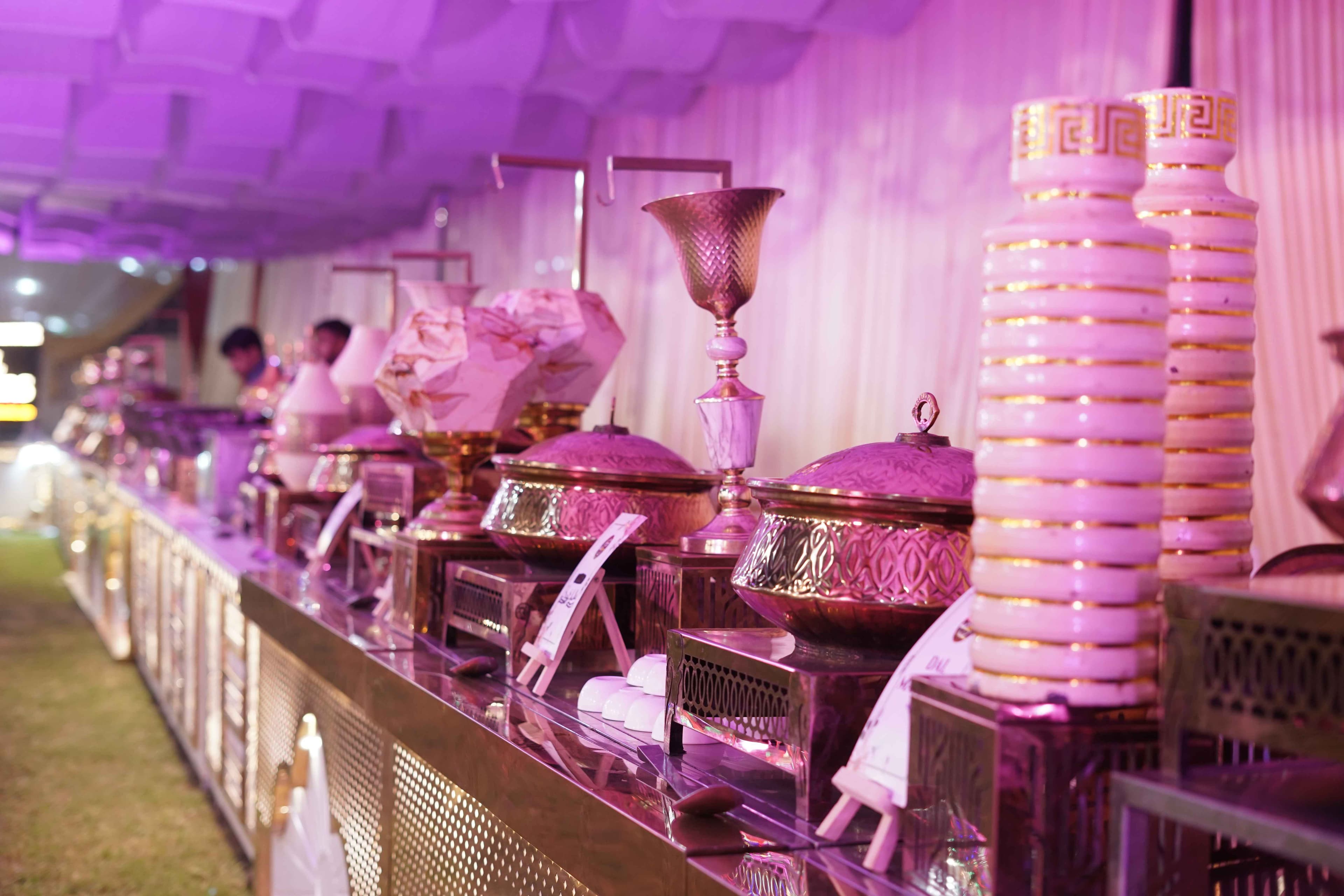 Savory food selections catered by Anil Caterers in Lucknow