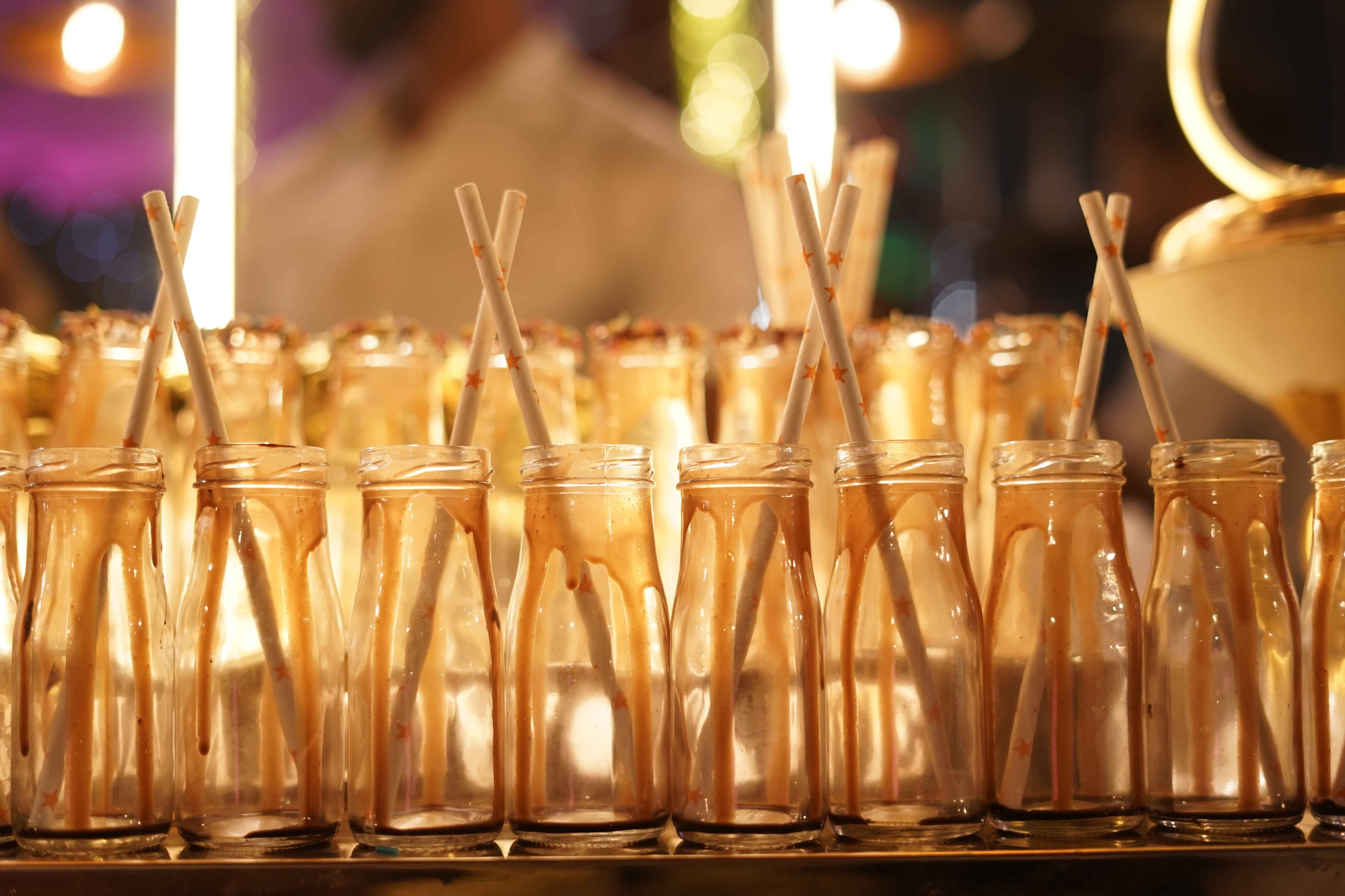 Reception catering spread by Anil Caterers in Lucknow
